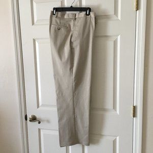 Haggar Iron-Free Khaki Pants - 44 x 30